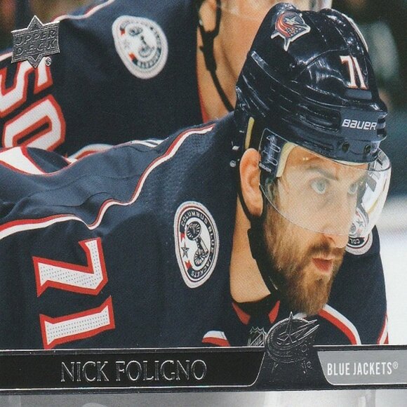 Nick Foligno Hockey Card Collection - 4 Columbus Blue Jackets Hockey Cards - Picture 2 of 5
